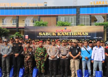 Polres Tuban Gelar Apel Sabuk Kamtibmas, Libatkan Elemen Masyarakat