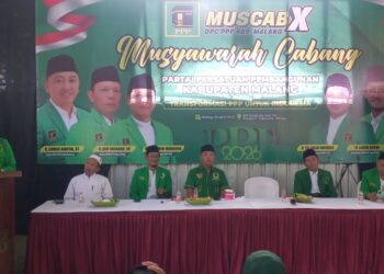 Muscab X PPP Kabupaten Malang Fokus Konsolidasi dan Transformasi Partai