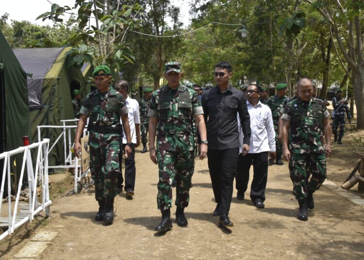 Pangdam V Brawijaya Didampingi Bupati Tuban Kunjungi MA Yonif TP 93 Sunan Bonang