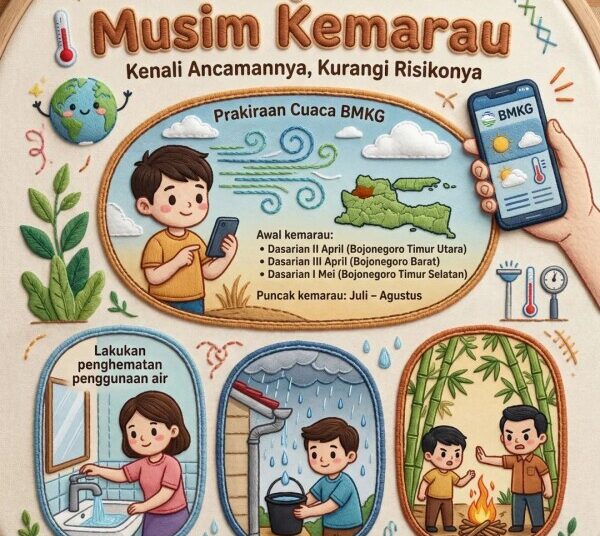 BPBD Bojonegoro Petakan Titik-titik Potensi Kekeringan Musim Kemarau