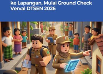 ASN Pemkab Bojonegoro Mulai Ground Check Verval DTSEN 2026