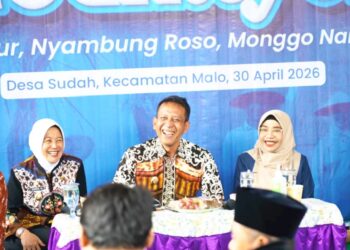 Medhayoh, Bupati Wahono dan Wabup Nurul Sapa Warga Kecamatan Malo