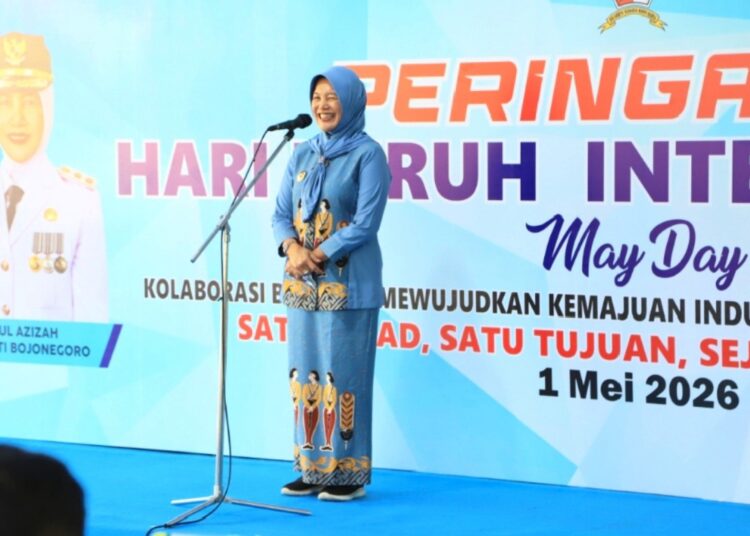 Peringatan Hari Buruh 2026 di Bojonegoro Bernuansa Beda