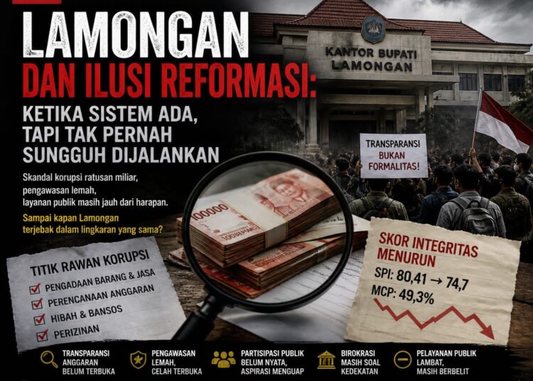 Lamongan dan Ilusi Reformasi: Ketika Sistem Ada, Tapi Tak Pernah Sungguh Dijalankan