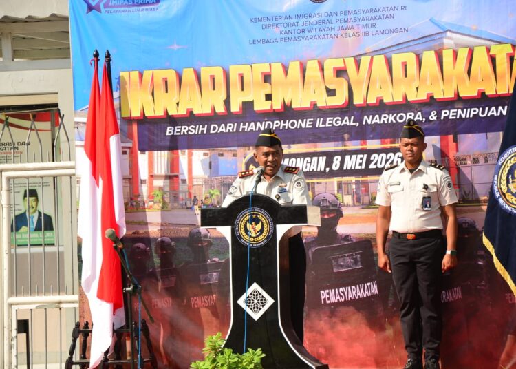 Lapas Lamongan Gandeng APH Gelar Razia dan Tes Urine