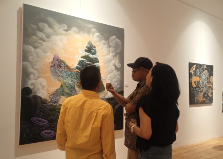 Empat Perupa Pameran “Vernal Artistic” di Santrian Gallery Sanur