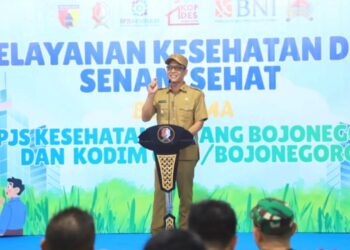 Pemkab Bojonegoro Luncurkan Program Desa Sehat JKN dan Resmikan KDKMP Desa Pesen