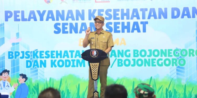Pemkab Bojonegoro Luncurkan Program Desa Sehat JKN dan Resmikan KDKMP Desa Pesen
