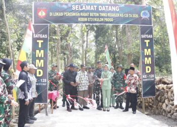Kepala Yayasan Patriot Bangsa Apresiasi Program TMMD, Wujud Nyata Bela Negara
