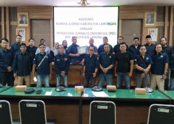 Audiensi PJI dan DPRD Lamongan Bahas Nasib Media Lokal
