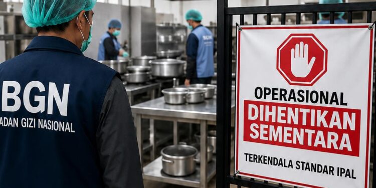 BGN Hentikan Sementara Operasional 12 Dapur SPPG di Lamongan Terkendala Standar IPAL