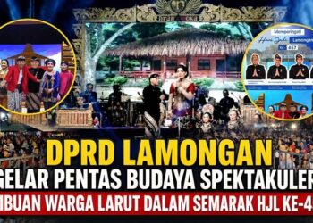 DPRD Lamongan Gelar Pentas Budaya, Hadirkan Cak Percil Cs di HJL 457
