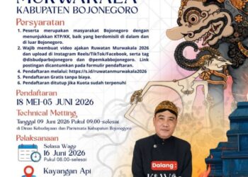 Pemkab Bojonegoro Akan Gelar Ruwatan Murwakala, Lestarikan Budaya Leluhur dan Peringati Sura