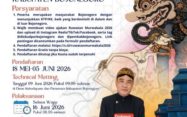Pemkab Bojonegoro Akan Gelar Ruwatan Murwakala, Lestarikan Budaya Leluhur dan Peringati Sura