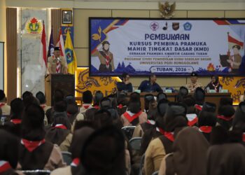 Wabup Tuban Ajak Anggota Pramuka Terapkan Trisatya dan Dasadarma