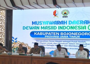 Musda DMI 2026, Bupati Wahono Dorong Masjid Jadi Pusat Kehidupan Religius