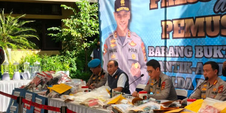 Operasi Antik Agung, Polda Bali Amankan 138 Tersangka Kasus Narkotika