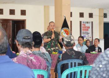Sambut Kunjungan Tim Bacadnas Kemhan RI, Dandim 0812 Dukung Pertanian Organik di Lamongan