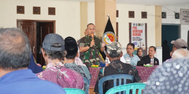 Sambut Kunjungan Tim Bacadnas Kemhan RI, Dandim 0812 Dukung Pertanian Organik di Lamongan