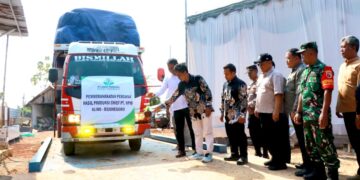 Bupati Wahono Resmikan PT NPHI Klino, 7,5 Ton Chip Porang Ekspor Perdana