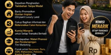 Chrysant Luxury Land Buka Program Affiliate, Komisi Properti Tanpa Modal