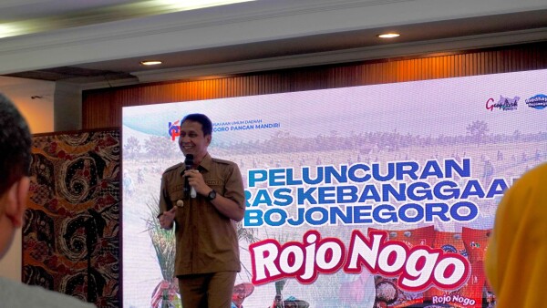 Luncurkan Beras “Rojo Nogo”, Pemkab Bojonegoro Targetkan Kemandirian Pangan