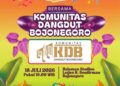 GRATIS! Pantes Budal Vol.7 Hadirkan KDB, Goyang Bareng di Stadion Soedirman 18 Juli