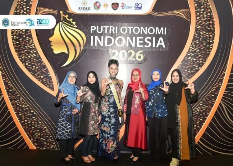 Meylanie Banggakan Lamongan di Ajang Putri Otonomi Indonesia 2026