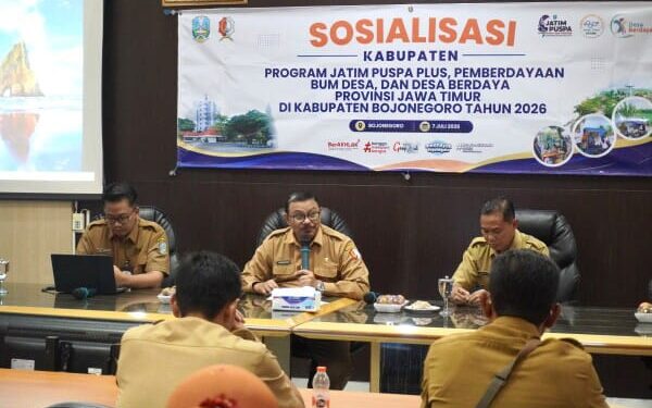 Pemkab Bojonegoro Sosialisasi Jatim Puspa Plus, Dorong BUMDesa Jadi Motor Ekonomi