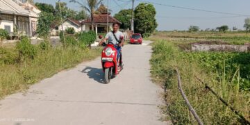 BKKD Rp1,6 Miliar Sulap Jalan Desa Banjarejo, Warga: Dulu Becek Sekarang Mulus