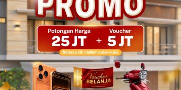 Super Promo Juli 2026! 5 Pembeli Pertama Chrysant Luxury Land Bebas Pilih iPhone 17 Pro, Honda Stylo, atau Emas Murni