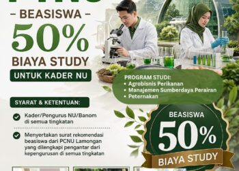 Kuliah Lebih Ringan! Beasiswa 50% untuk Kader NU di UNISLA
