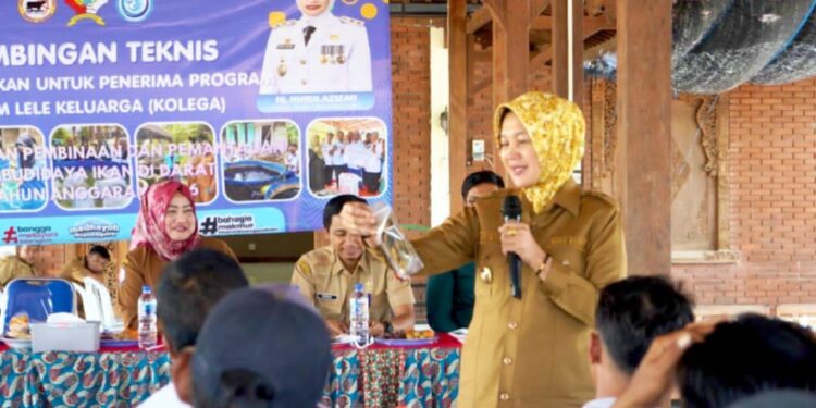 Wabup Nurul Buka Bimtek Calon Penerima Manfaat Kolega di Pandantoyo Temayang