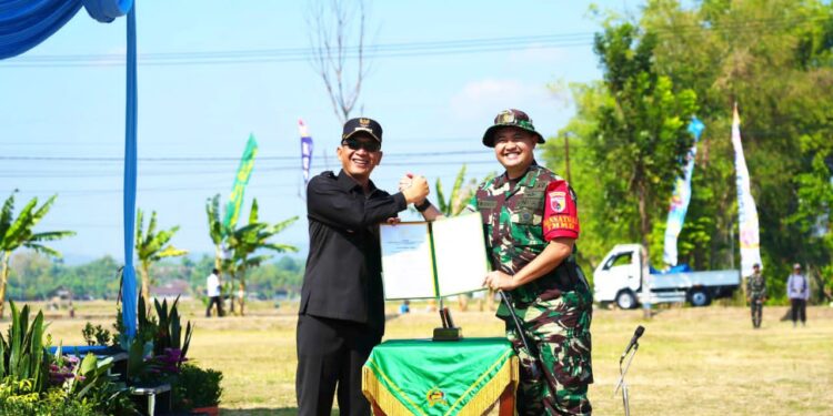Bupati Bojonegoro Buka TMMD 129: Fokus Fisik dan Nonfisik untuk Desa Maju Mandiri