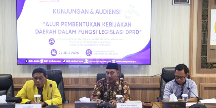 Terima Audiensi BEM Unigoro, DPRD Bojonegoro: Perda Tak Bisa Dibuat Sepihak