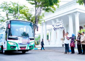 Bupati Wahono Berangkatkan 60 Peserta Didik Baru SRMA 36 Bojonegoro