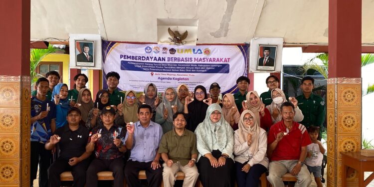 UMLA Berdayakan Karang Taruna Mojorejo, Tembakau Disulap Jadi Parfum dan Krim Anti Nyamuk