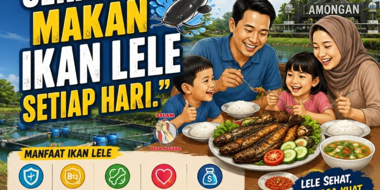 Lele Jadi Pilihan Protein Murah untuk Cegah Stunting