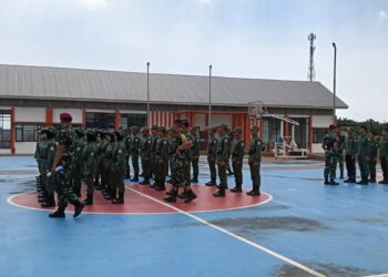 Kodim 0812/Lamongan Dampingi Taruna Bhakti Akademi TNI di SRMA 25