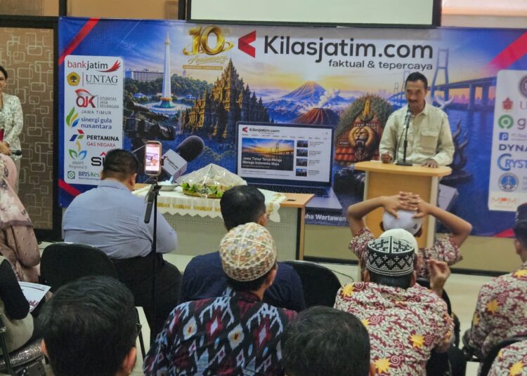 HUT ke-10 Kilasjatim.com, Ketua JMSI Jatim Ungkap Kriteria Media Pers yang Baik