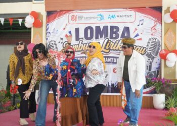 Semarak HUT ke-81 RI di Mantup, Gugus SD Tampil Ala Era 80-an dan Raih Juara Terheboh