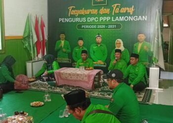 Ta’aruf dengan Bupati Yuhronur, DPC PPP Lamongan Mantapkan Konsolidasi Kepengurusan Baru