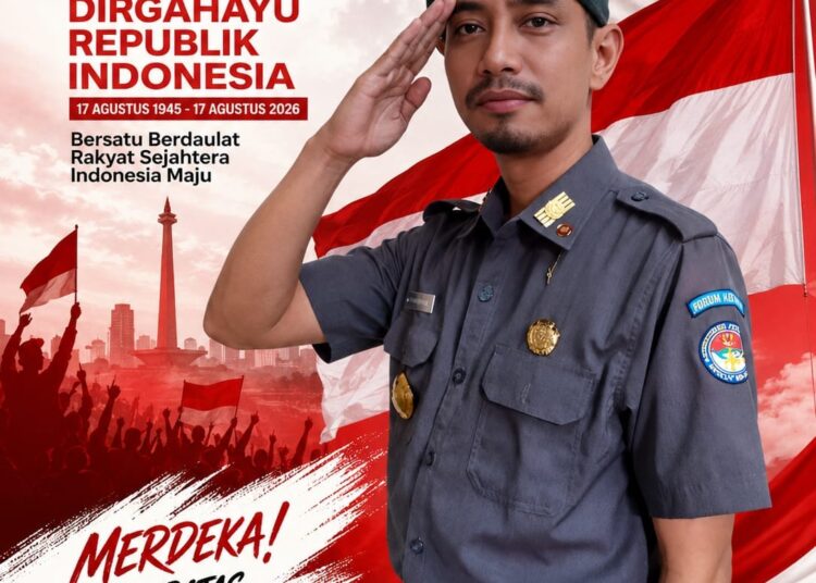 Refleksi HUT ke-81 RI, Kepala FKBN Lamongan Ajak Masyarakat Perkuat Semangat Bela Negara