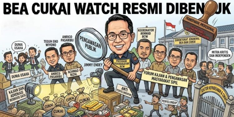Bea Cukai Watch Dibentuk, Dorong Pengawasan Publik Lebih Kuat