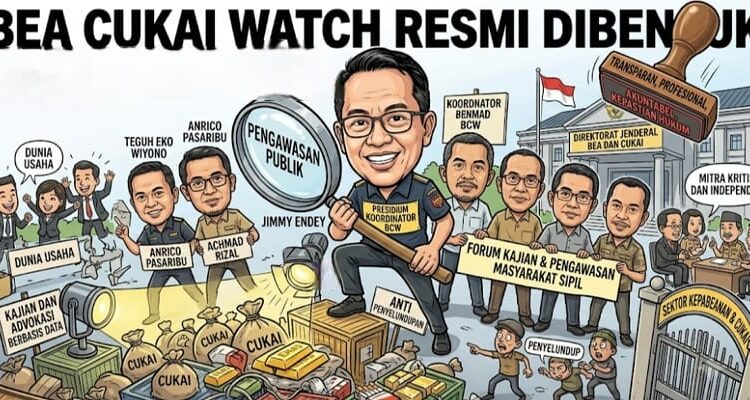 Bea Cukai Watch Dibentuk, Dorong Pengawasan Publik Lebih Kuat