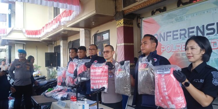Polresta Tuban Ungkap 4 Kasus Sabu Jaringan Surabaya dalam Operasi Tumpas Semeru 2026