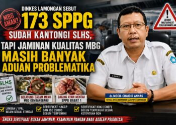 173 SPPG Lamongan Kantongi SLHS, FKBN Soroti Keamanan MBG