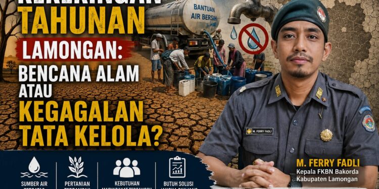 Kekeringan Tahunan Lamongan: Bukan Lagi Sekedar Bencana, Saatnya Bongkar Akar Masalah Tata Kelola Air