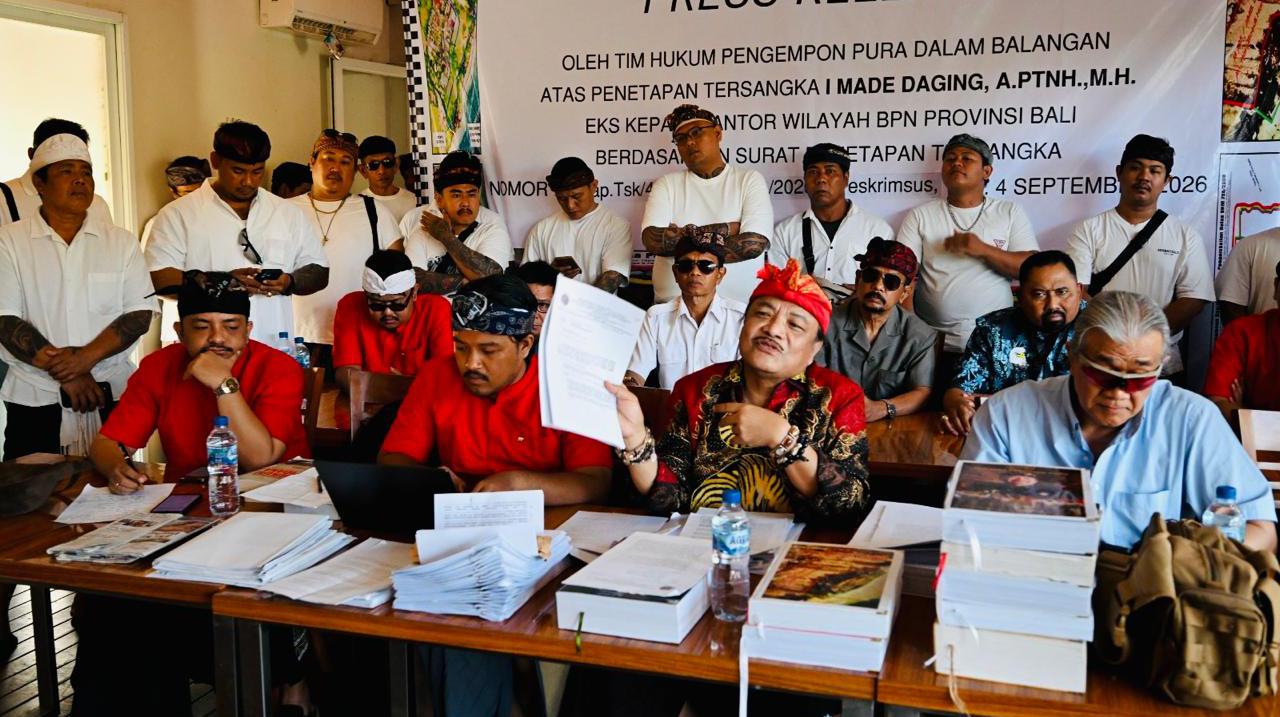 Kasus Dugaan Pemalsuan Dokumen Tanah, Eks Kepala Kanwil BPN Bali Made Daging Ditetapkan jadi Tersangka oleh Polisi