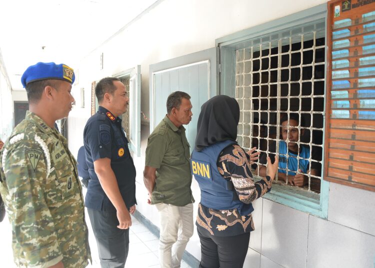 Perkuat Sinergi APH, Lapas Lamongan Gelar Razia Gabungan Cegah Halinar